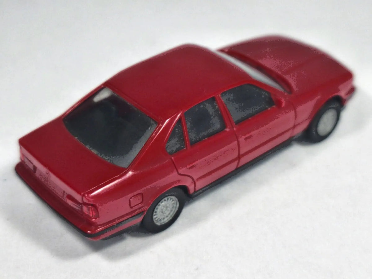 BMW 535I, Herpa Przed 1990, Die cast, Czerwony, 1:87, Resoraki – zdjęcie 3