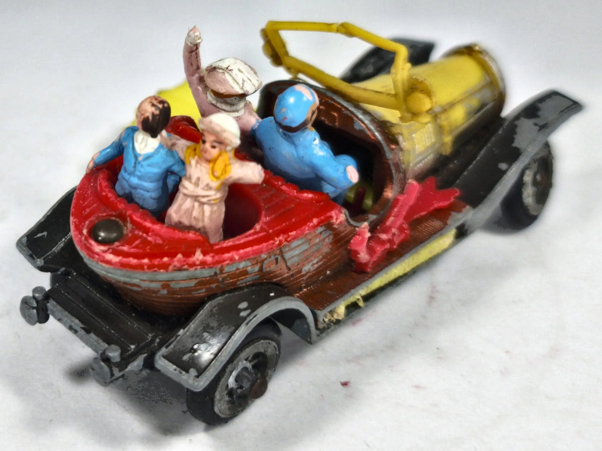 Chitty Chitty Bang Bang Husky Żółty 1:50 Made in Gt Britain – zdjęcie 3