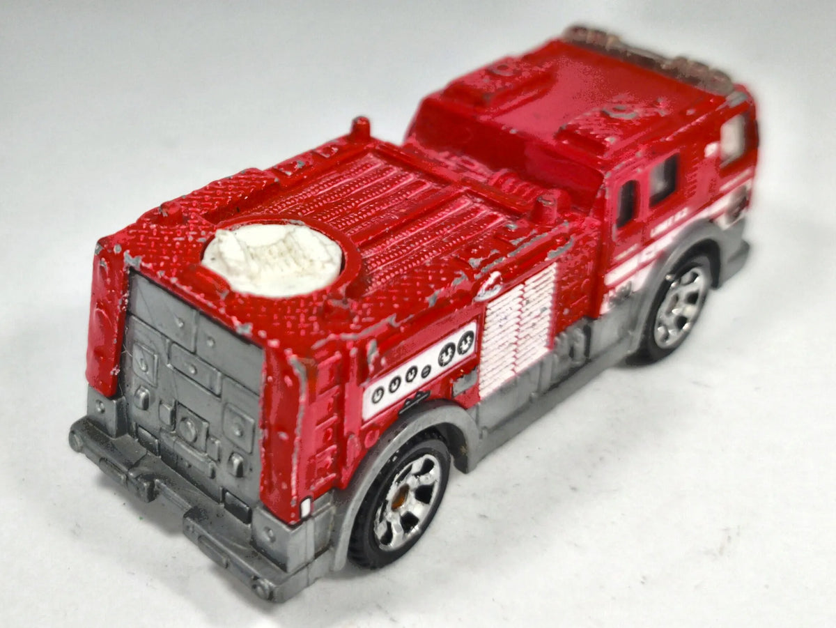 Pierce Dash Fire Engine Matchbox 2002 1:64 Wóz strażacki Straż pożarna – zdjęcie 3