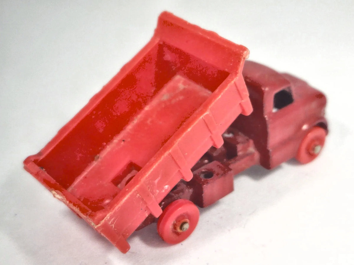 DUMP TRUCK FORD N 1965, WYWROTKA, Mokes Lone Star, Die cast, Czerwony 1:118 – zdjęcie 3