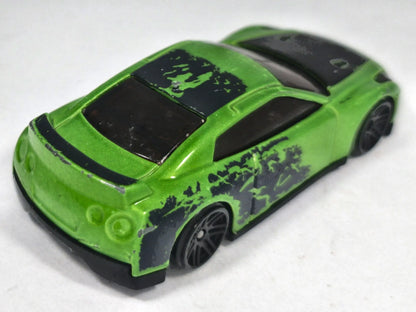 Nissan Gt-R R35 Zielony 1:64 – zdjęcie 3