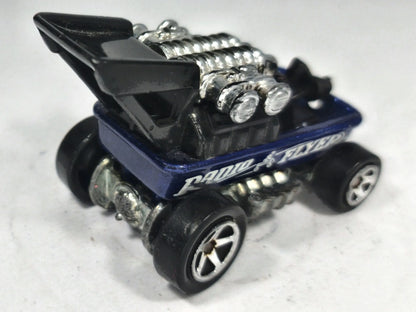 Radio Flyer Wagon Hot Wheels 2006 1:64 fantasy car Luzak Niebieski – zdjęcie 3