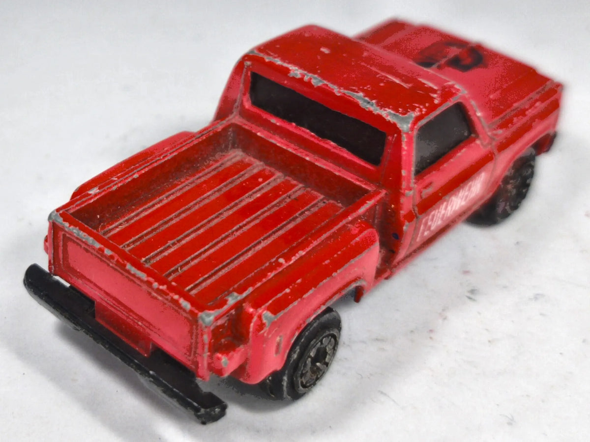 Ford F-150 Tonka 1:64 Straż pożarna Luzak Czerwony – zdjęcie 3