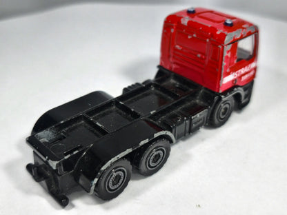 Ciężarówka Man Tgs Straż pożarna Majorette Czerwony 1:87 – zdjęcie 3