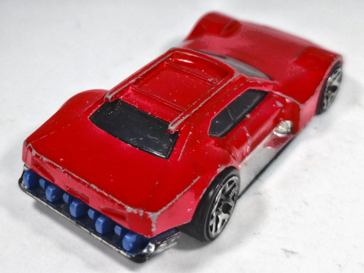 Driftsta Hot Wheels 2014 1:64 Luzak Czerwony – zdjęcie 3