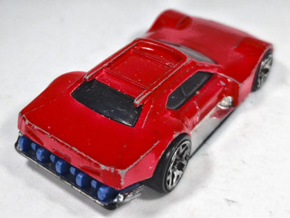 Driftsta Hot Wheels 2014 1:64 Luzak Czerwony – zdjęcie 3