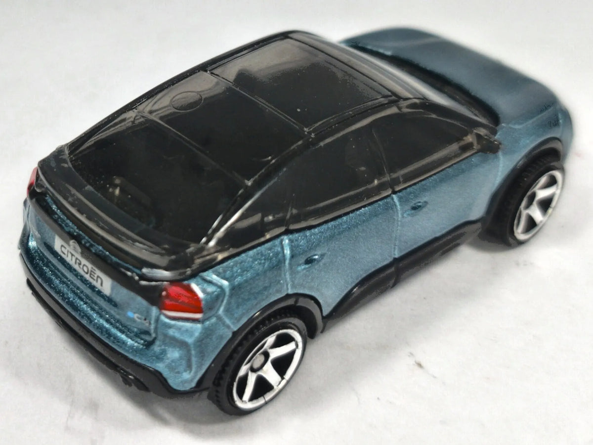 2023 Citroën ë-C4 Matchbox 2023 1:64 Turkusowy Miejski – zdjęcie 3