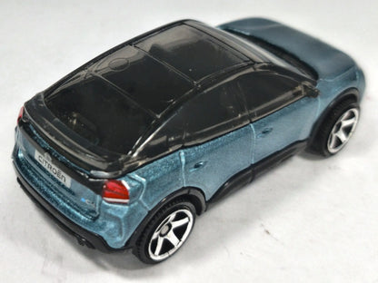 2023 Citroën ë-C4 Matchbox 2023 1:64 Turkusowy Miejski – zdjęcie 3