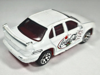 Ford Falcon Matchbox 1986 1:64 Coca-Cola Luzak Biały – zdjęcie 3