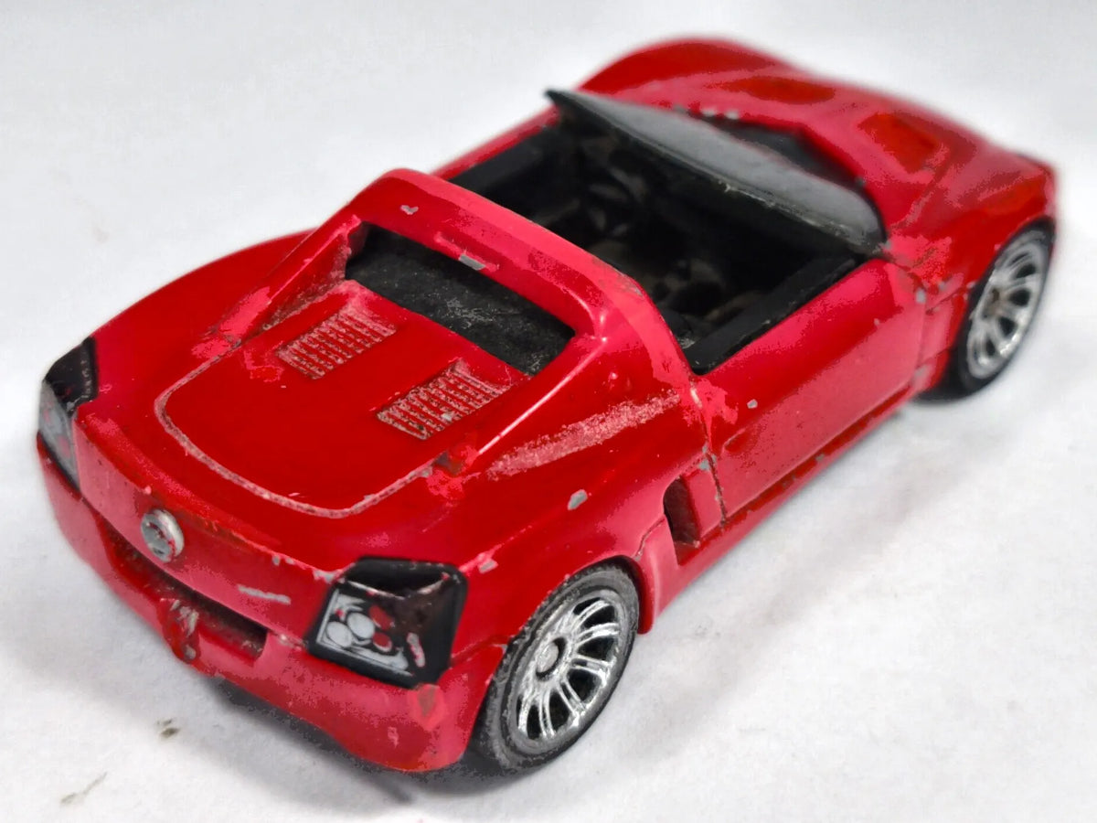 Opel Speedster Matchbox 2002 Red 1:60 – zdjęcie 3