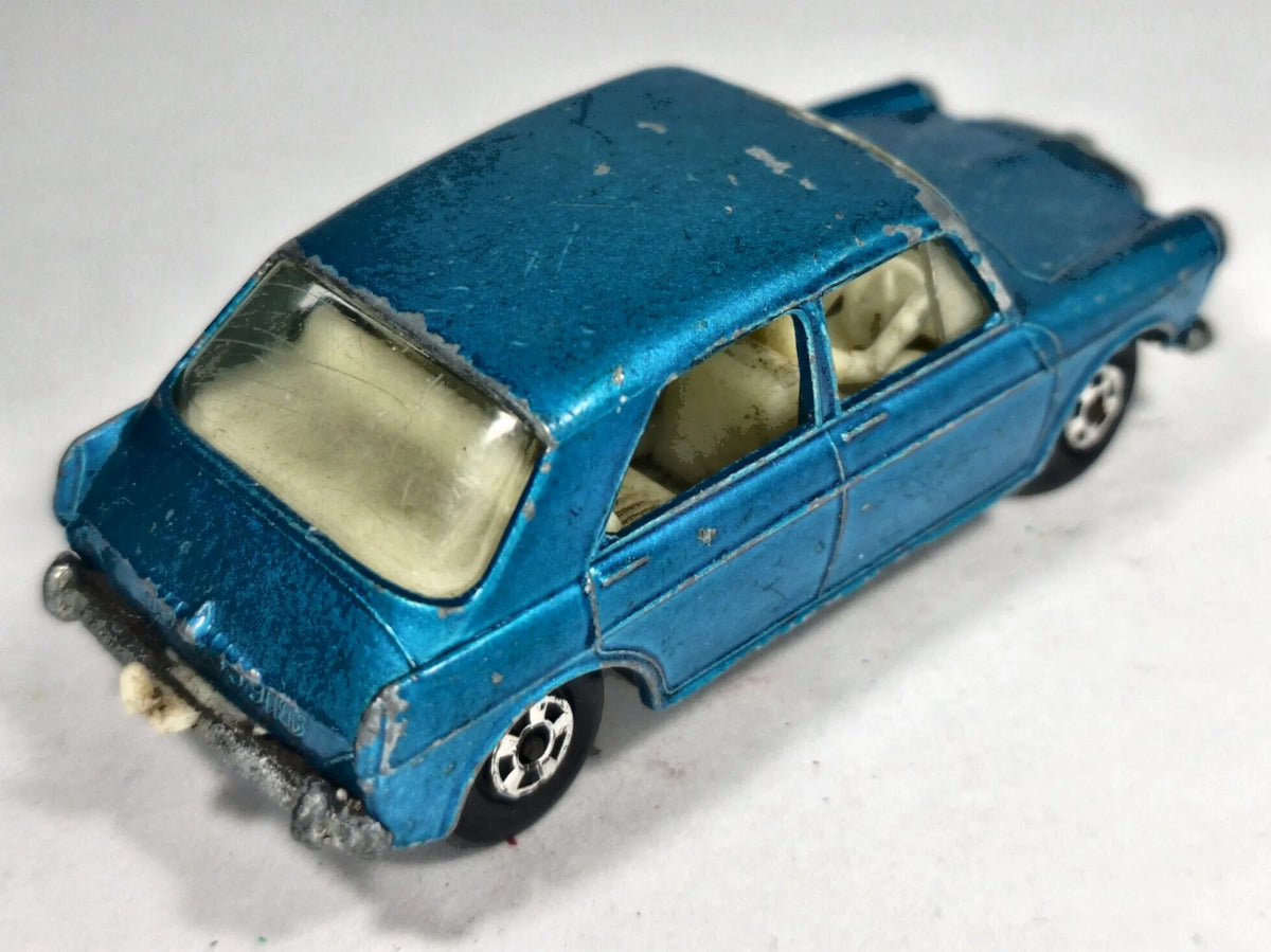 64 MG 1100 Superfast Matchbox 1966 Niebieski 1:52 Made in England – zdjęcie 3