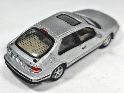 Saab 9-3 Coupé Hongwell 1:72 Luzak Srebrny – zdjęcie 3