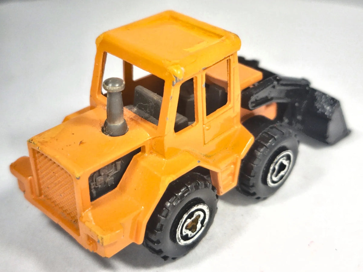 "TRACTO" BULLDOŻER, Ładowarka, Majorette, Die cast No.263, Żółty, 1:87 – zdjęcie 3