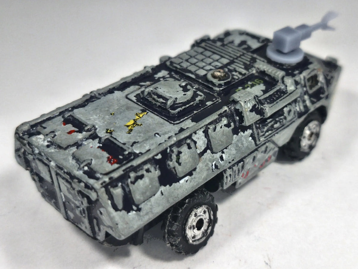 SWAT VEHICLE, Pojazd Wojskowy 236, Die cast 07/08, Szary, 1:64, Resoraki – zdjęcie 3