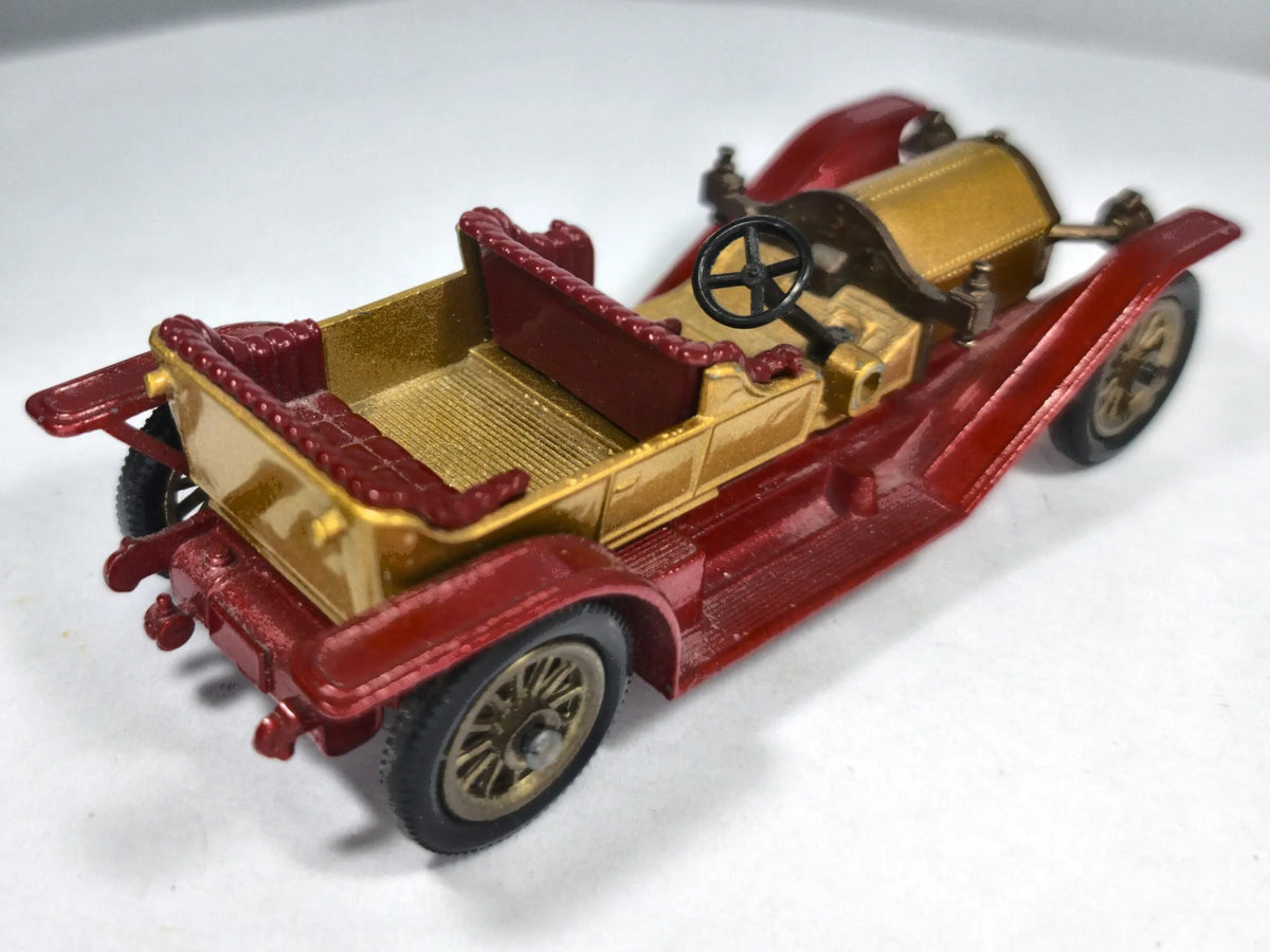 1912 Simplex Yesteryear Matchbox '70 Czerwony 1:43 Made in England – zdjęcie 3