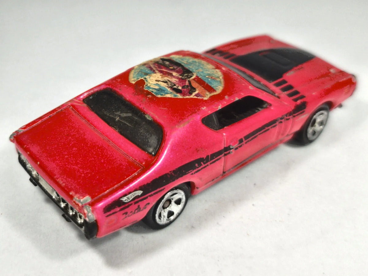 1971 Dodge Charger Hot Wheels 2009 1:64 Luzak Różowy Muscle Car – zdjęcie 3