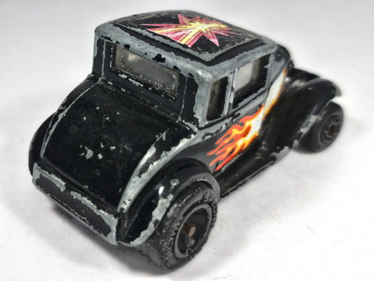 Ford Model A Matchbox 1979 Superfast 1:46 Luzak Czarny – zdjęcie 3
