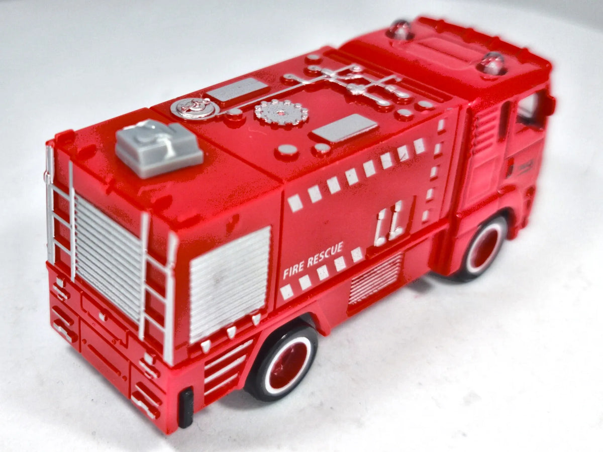 Wóz Strażacki Pumper Na Podwoziu Ciężarowym 1:71 Czerwony Straż pożarna – zdjęcie 3