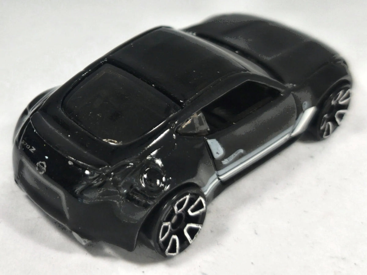 Nissan 370Z Hot Wheels 2009 Mainline 1:64 Luzak Czarny – zdjęcie 3