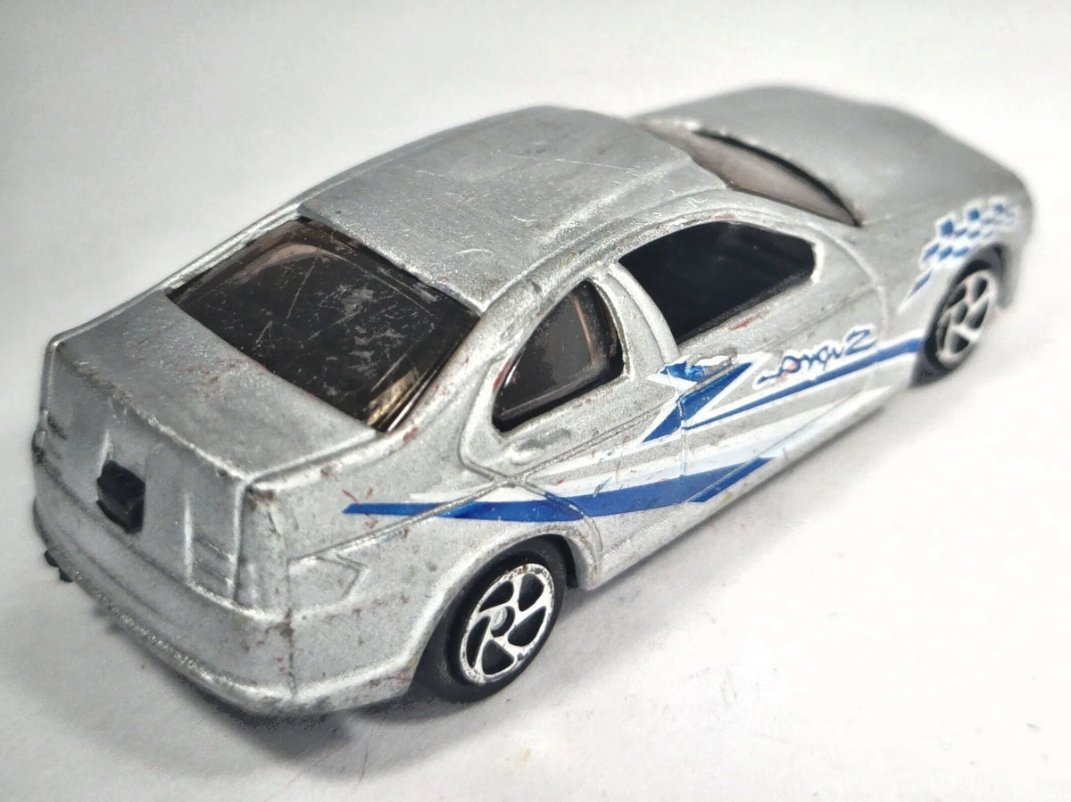 SEDAN SPORT CONCEPT CAR, MotorMax, Die cast 6109, Srebrny, 1:64, Resoraki – zdjęcie 3