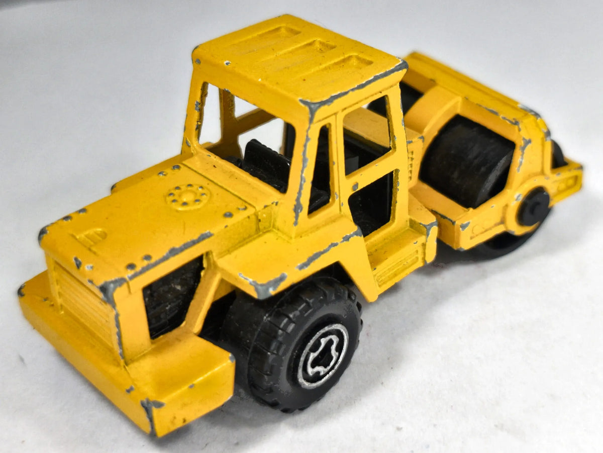 WALEC DROGOWY Majorette '80 Żółty 1:87 Made in France – zdjęcie 3