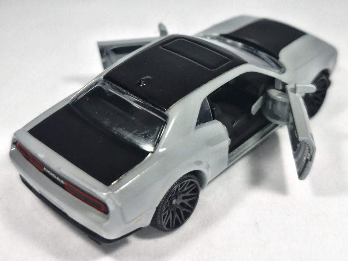 DODGE CHALLENGER SRT HELLCAT, Majorette Premium 2021, REF:238C, Szary, 1:62 – zdjęcie 3