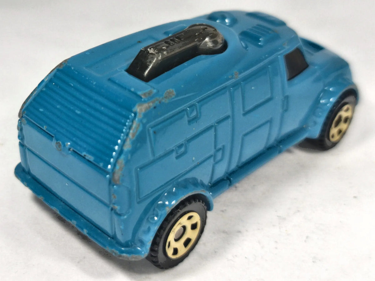 Mobile Command Matchbox 2007 Burger King 1:64 Ciężarówka Luzak Niebieski – zdjęcie 3
