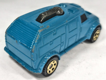 Mobile Command Matchbox 2007 Burger King 1:64 Ciężarówka Luzak Niebieski – zdjęcie 3