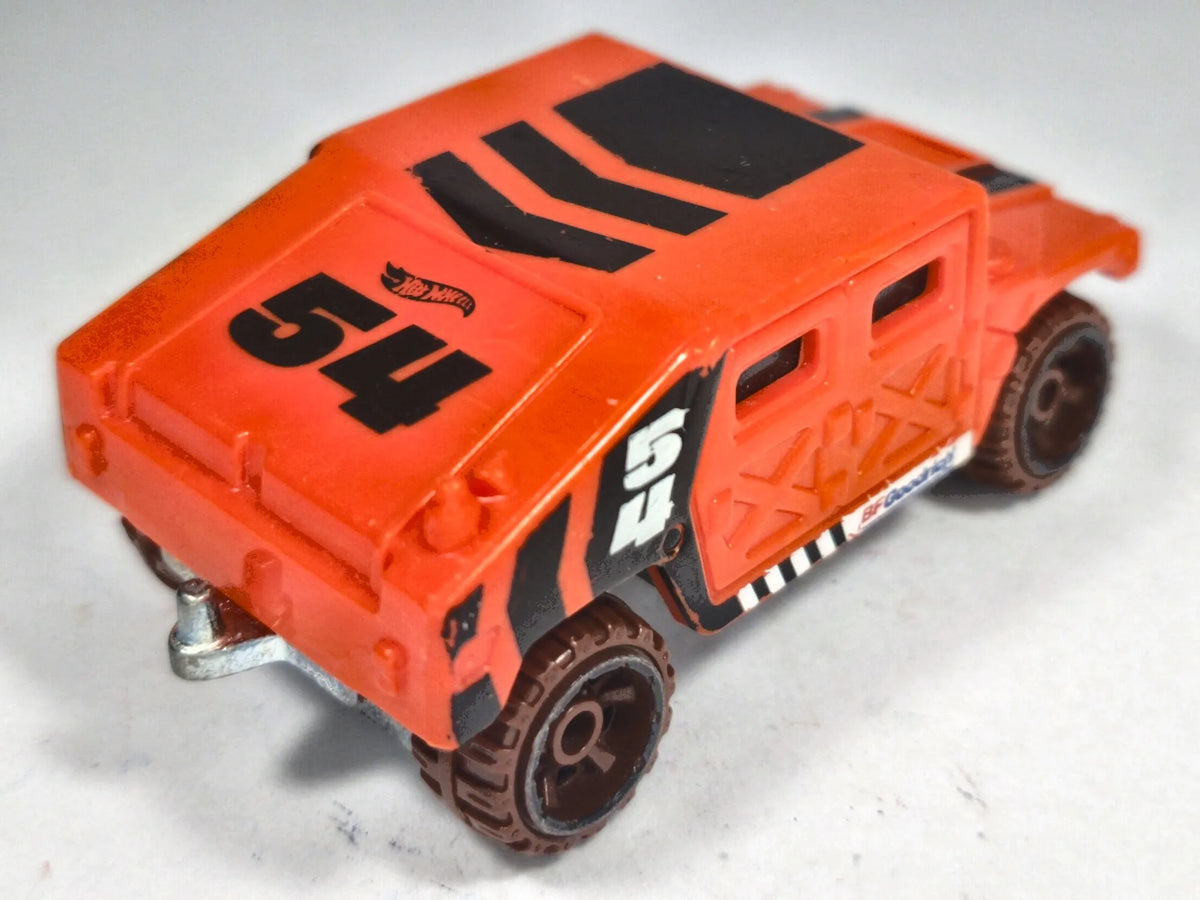 HUMMER H2, Hot Wheels 2014, Die cast P41, Pomarańczowy, 1:64, Resoraki – zdjęcie 3
