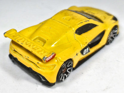 Renault Sport R.S. 01 Hot Wheels 2015 HW Speed Graphics 1:64 Luzak Żółty – zdjęcie 3