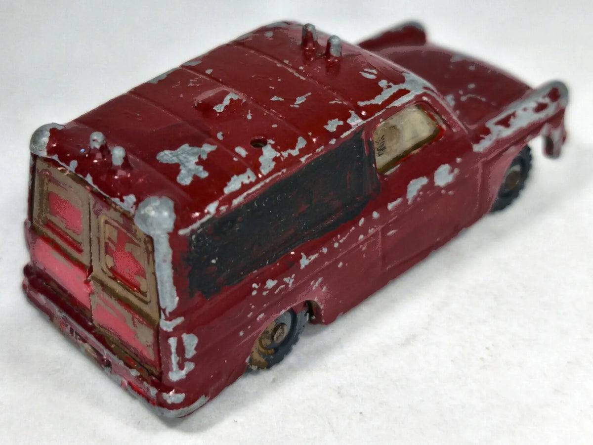 FORD THAMES VAN Husky '60 Bordowy 1:64 Made in Gt Britain – zdjęcie 3