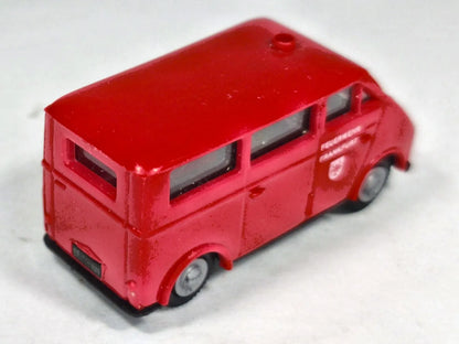 DKW F 89 L SCHNELLASTER Straż pożarna Praliné 1:87 Made in West Germany – zdjęcie 3