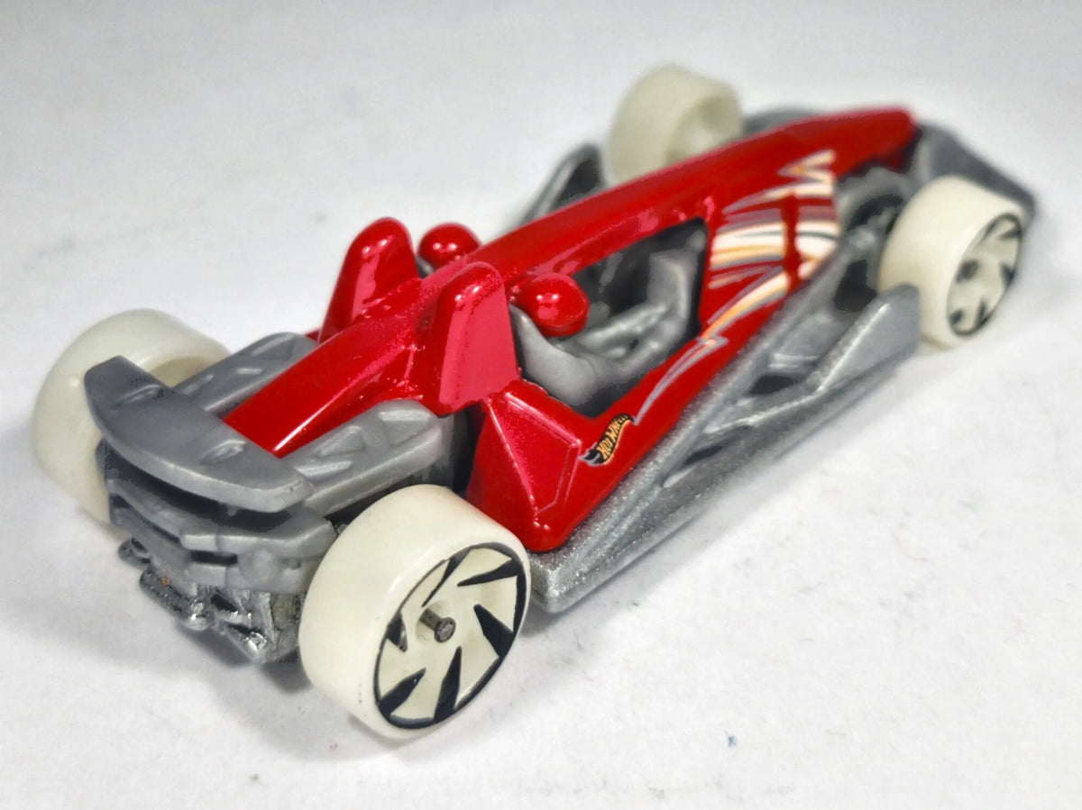 TRACK HAMMER, Hot Wheels 2016, Die cast DTX06, Czerwony, 1:64, Resoraki – zdjęcie 3