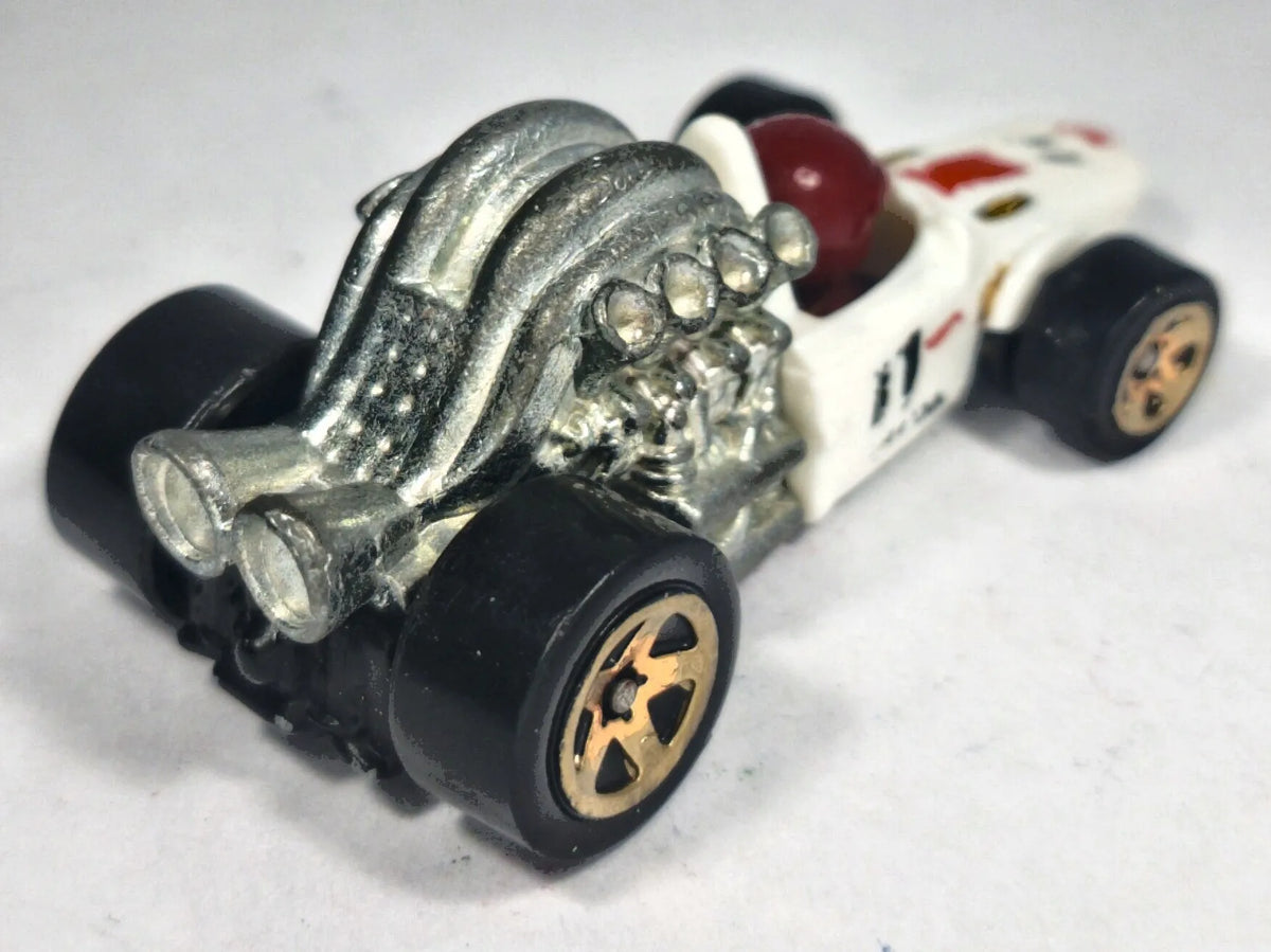 HEAD STARTER, Hot Wheels 2016, Die cast DTX05, Biały, 1:64, Resoraki – zdjęcie 3