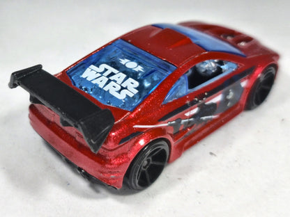 Asphalt Assault Hot Wheels 2003 Star Wars 1:64 7 Luzak Czerwony – zdjęcie 3