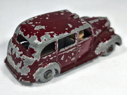 AUSTIN METROPOLITAN TAXI Matchbox '60 Bordowy 1:55 Made in England – zdjęcie 3
