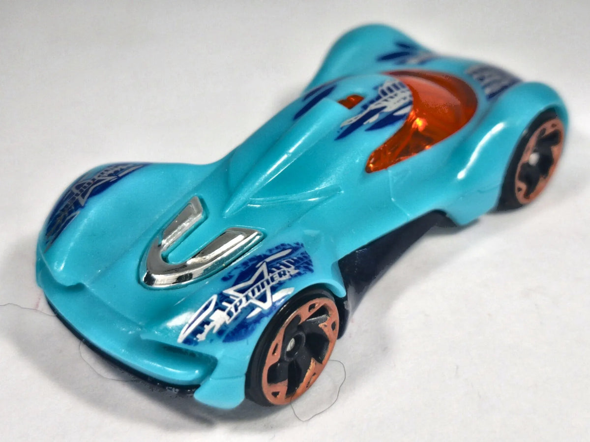 ASR CONCEPT CAR, Metal Machines, Die cast HY 230810 Turkusowy 1:64 Resoraki – zdjęcie 3