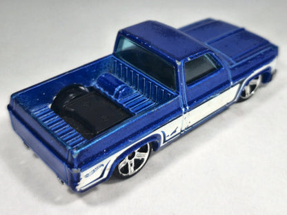 '83 CHEVY SILVERADO, Hot Wheels 2007, Die cast 1126 MJ 1 NL, Niebieski – zdjęcie 3