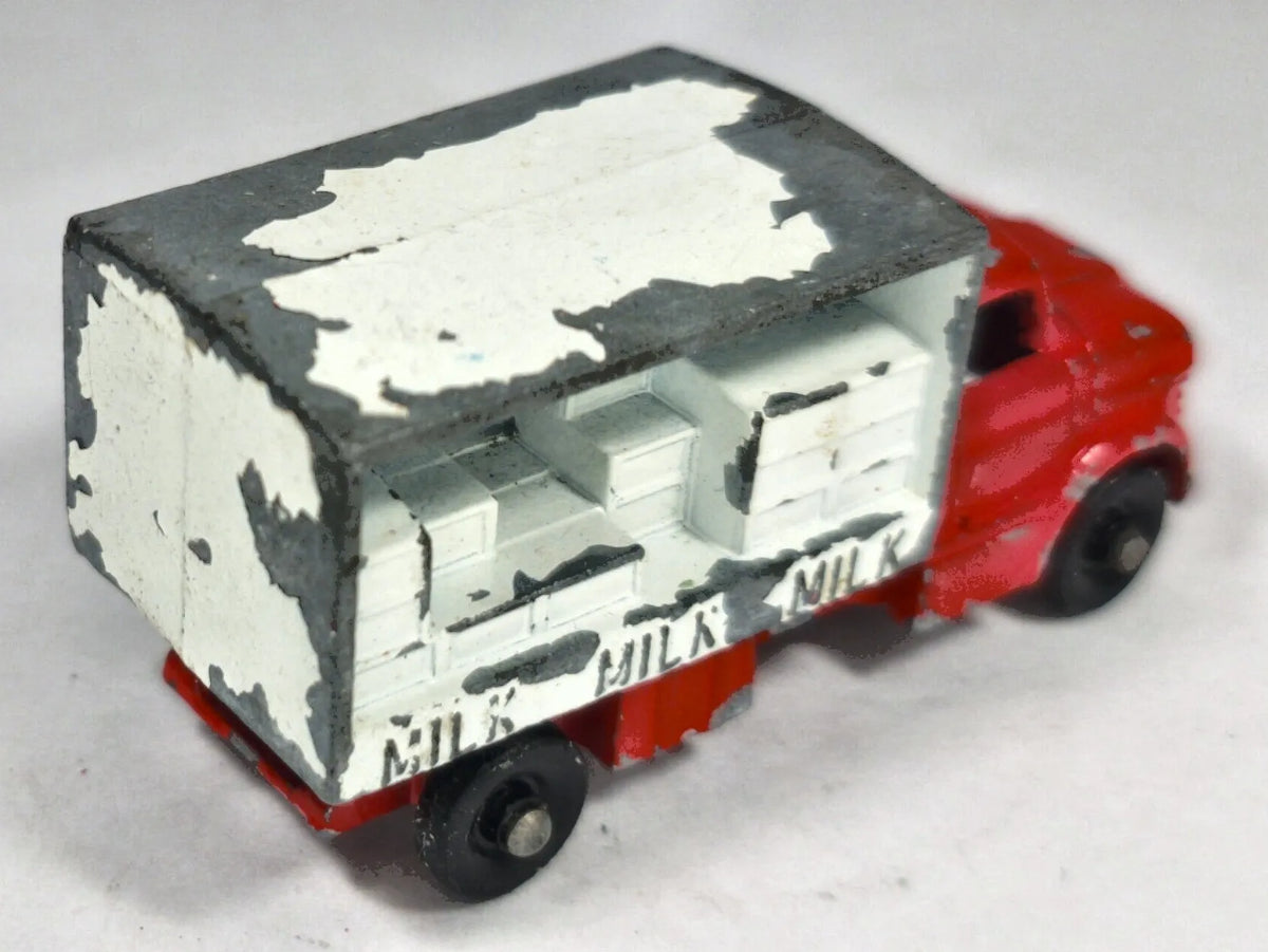 Ciężarówka MILK TRUCK TUF-TOTS Lone Star '50 Czerwony 1:87 Made in Spain – zdjęcie 3