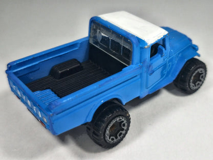 TOYOTA LAND CRUISER, Hot Wheels 2020 Die cast GRY93 Niebieski 1:64 Resoraki – zdjęcie 3