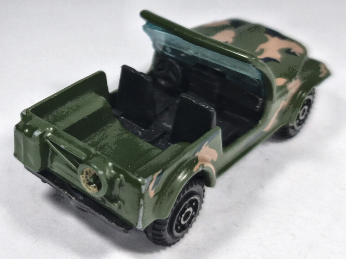 Jeep 1:64 Pickup Luzak Zielony Wojsko – zdjęcie 3