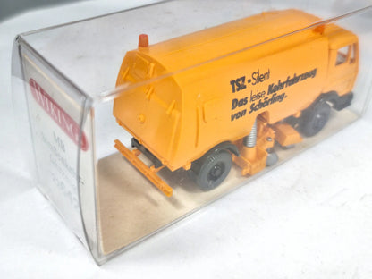 Mercedes-Benz Straßenkehrfahrzeug Wiking Pomarańczowy 1:87 Made in Germany – zdjęcie 3