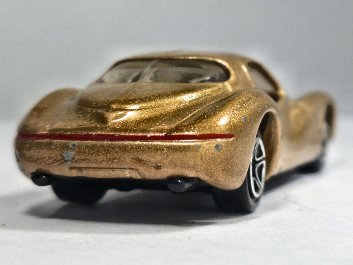 CHRYSLER ATLANTIC, Matchbox 1997, Die cast, Złoty, 1:64, Resoraki – zdjęcie 6