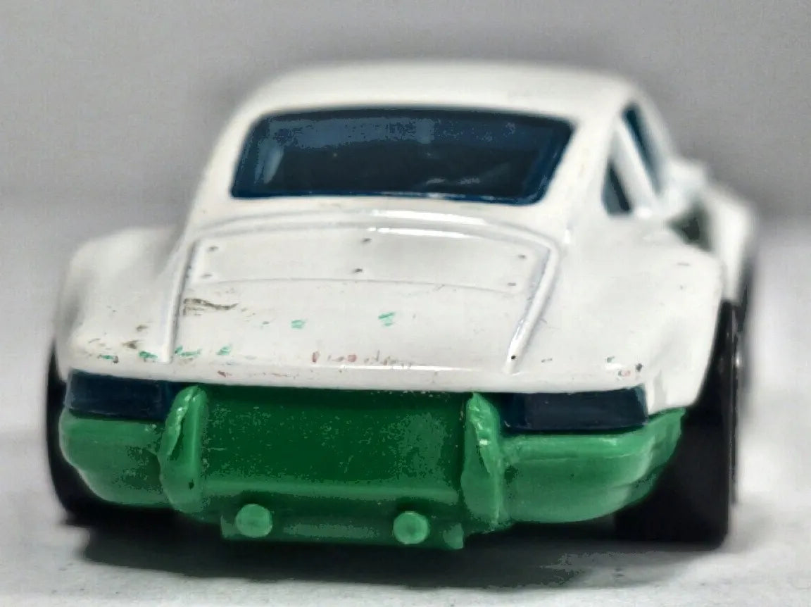Porsche 911 Hot Wheels 2017 1:64 POLIZEI Luzak Biały Policja – zdjęcie 6