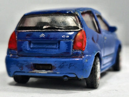2003 CITROËN C2 Welly 2003 Niebieski 1:39 – zdjęcie 6