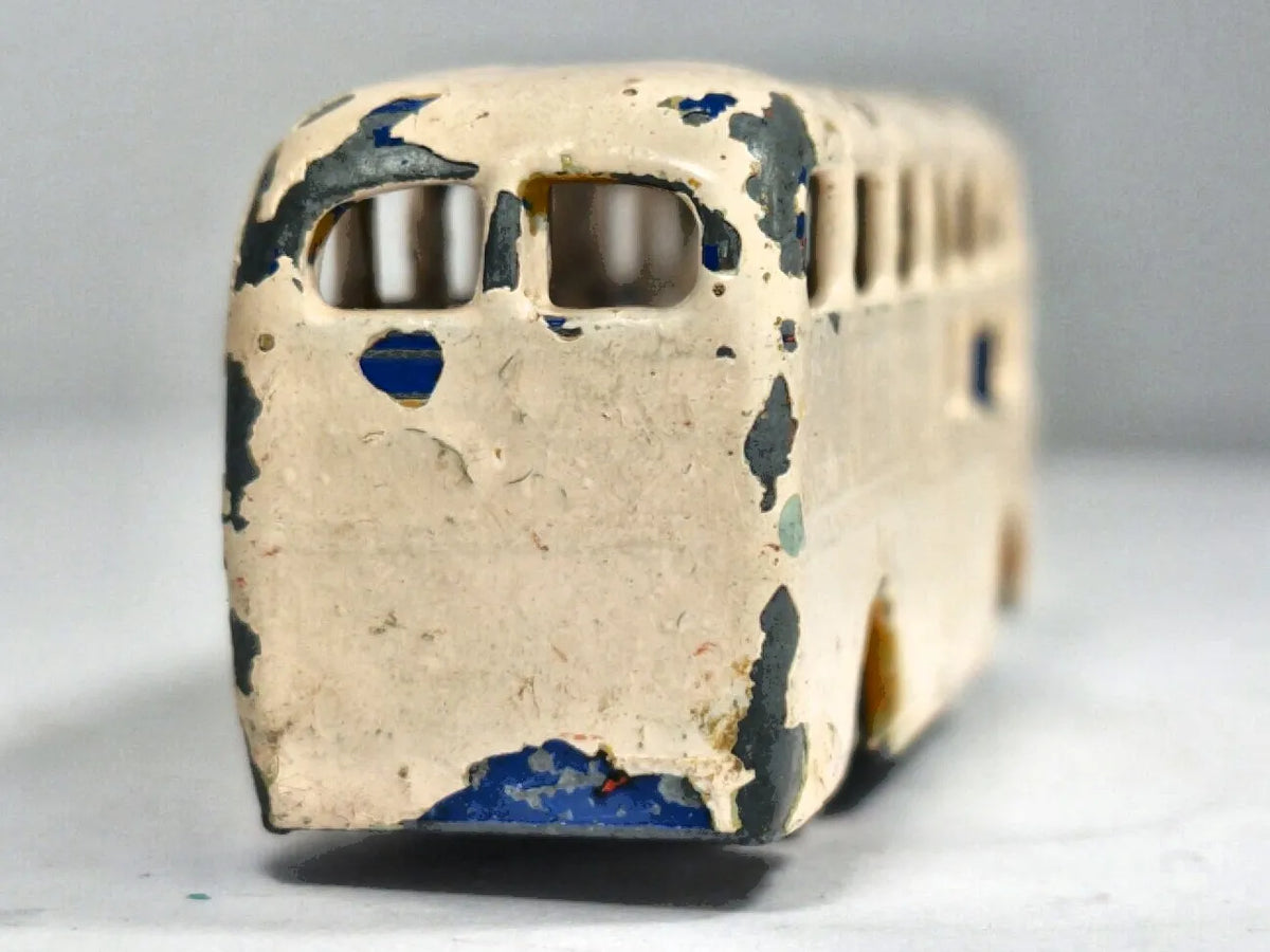 Autobus Piętrowy Bedford Coach Matchbox '40 Biały 1:72 Made in England – zdjęcie 6