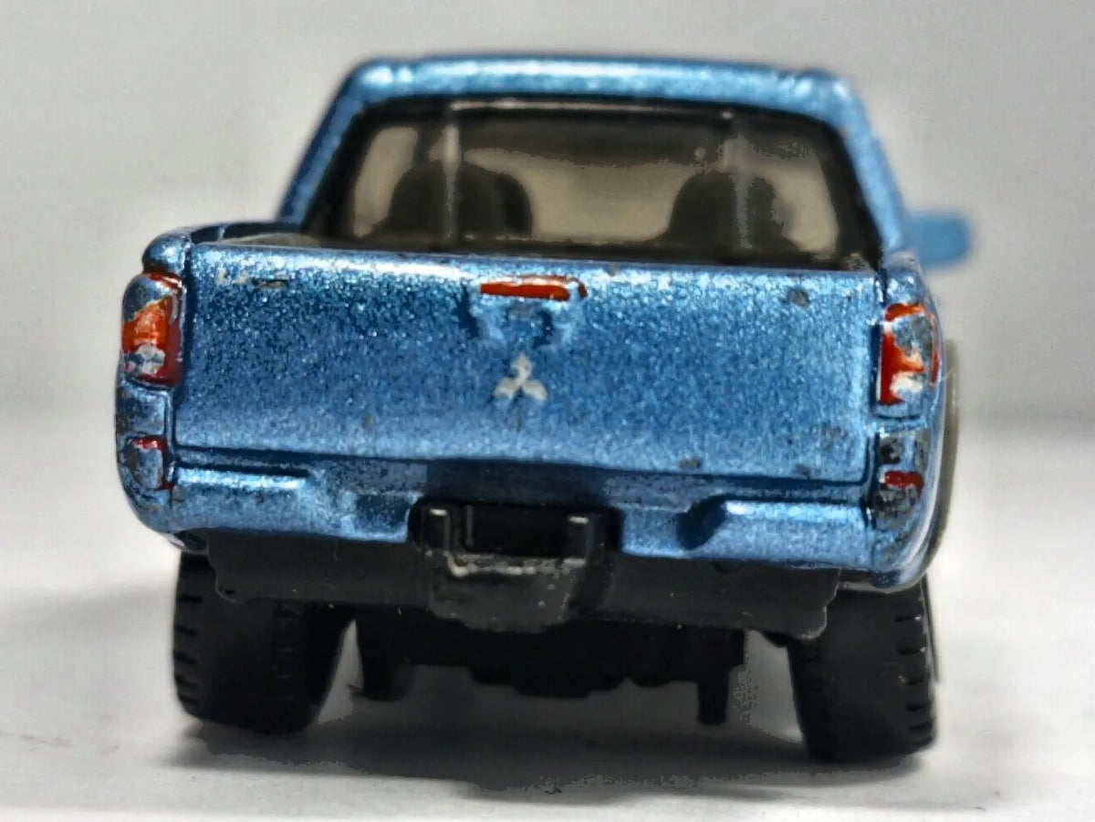 Mitsubishi L200 Triton 2007 Matchbox 2009 1:64 Pickup Luzak Niebieski – zdjęcie 6