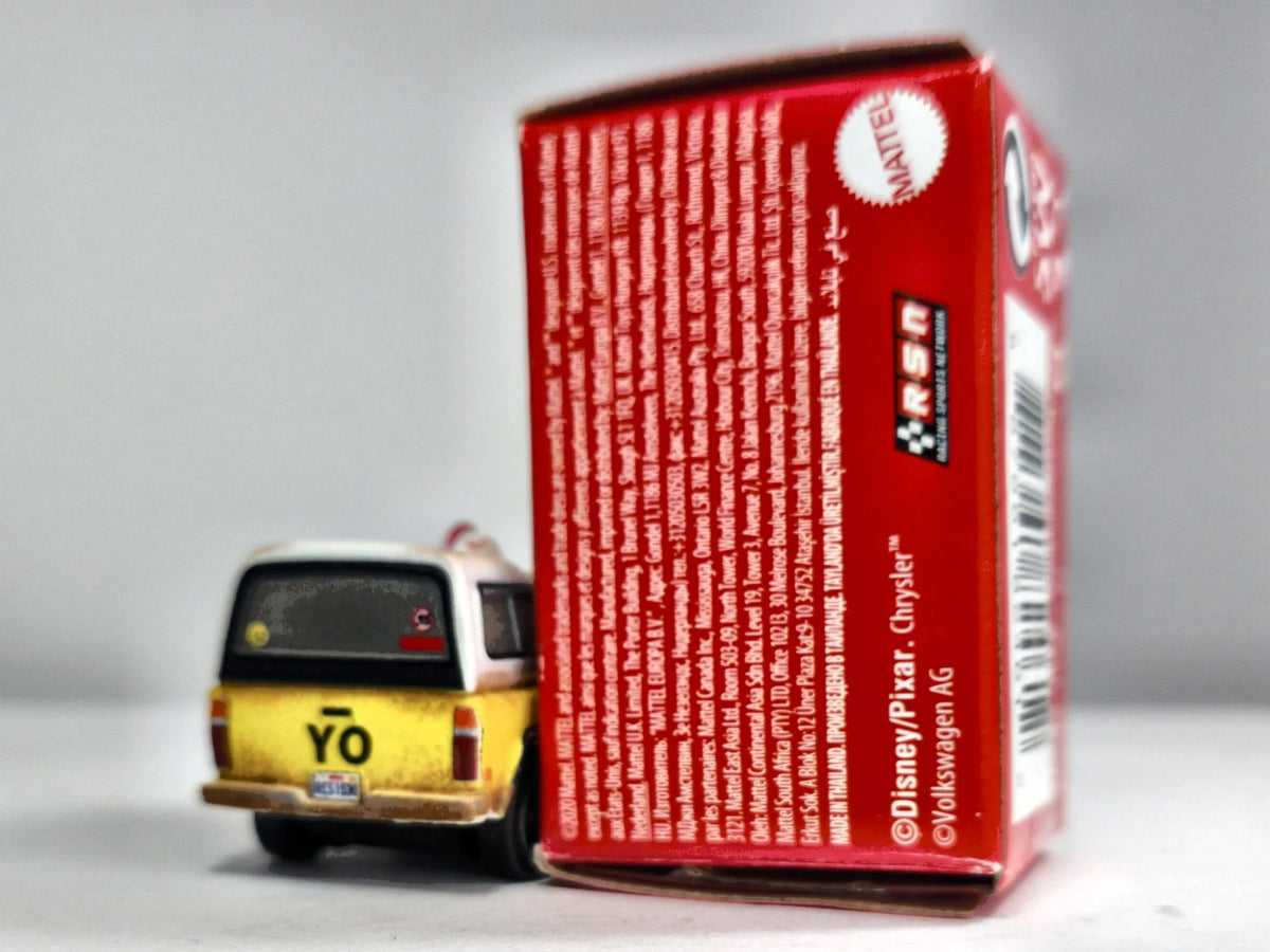 TODD (TADEK) Cars Disney Żółty 1:72 – zdjęcie 6