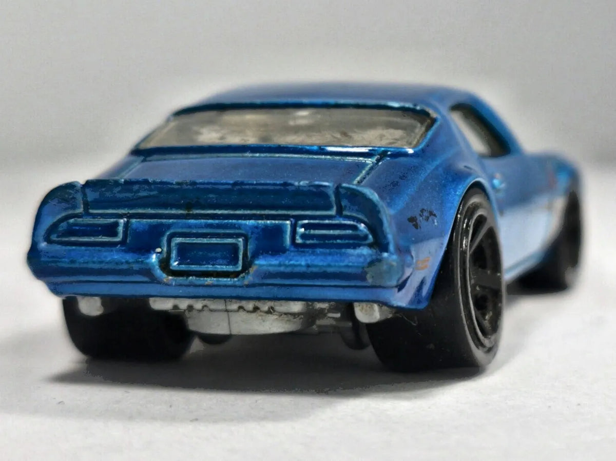 '73 PONTIAC FIREBIRD, Hot Wheels 2011, V5304, Niebieski, 1:64, Resoraki – zdjęcie 6