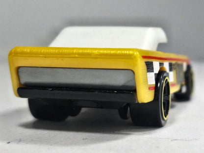 SMALL BLOC, TAXI, Hot Wheels 1983, Die cast 142, Żółty, 1:64, Resoraki – zdjęcie 6